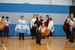 Conmemoraron la Gesta de Mayo en San Cayetano