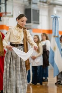 Conmemoraron la Gesta de Mayo en San Cayetano