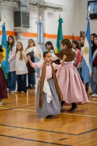 Conmemoraron la Gesta de Mayo en San Cayetano
