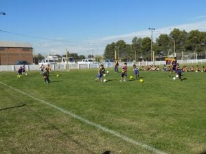 (videos)Acto protocolar y jornada deportiva para que Colegiales festeje