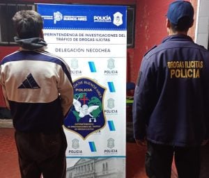 Drogas ilícitas: Detenido en Necochea y trasladado a Batán