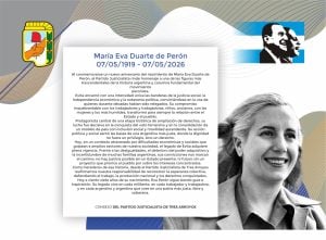 Con actividad solidaria: Homenaje a Eva Perón a 107 años de su natalicio