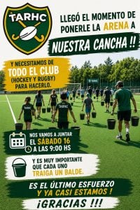 Rugby: el sueño del TARHC empieza a hacerse realidad