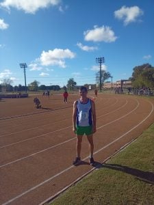 Atletismo: Luciano Saltapé doble Campeón Regional Master