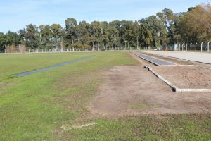 San Cayetano: Mejoras en la Pista de Atletismo