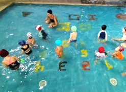 Estudiantes del Jardín n° 911 realizaron prácticas en la pileta Aquática
