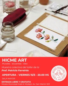 Se inaugura la muestra del Taller “Hicme Art” en el Mulazzi