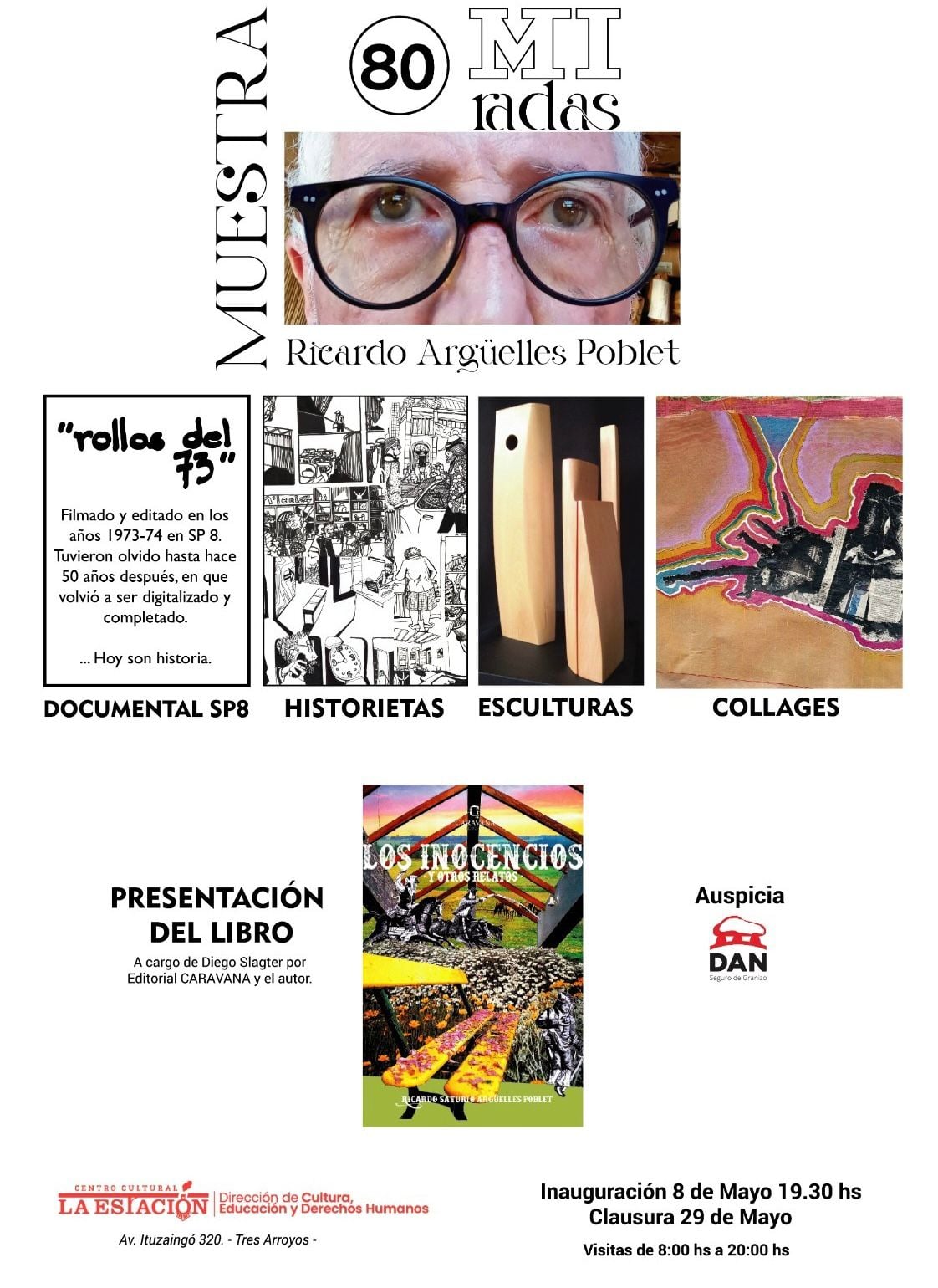 Inauguran la Muestra “80 Miradas” en el Centro Cultural La Estación