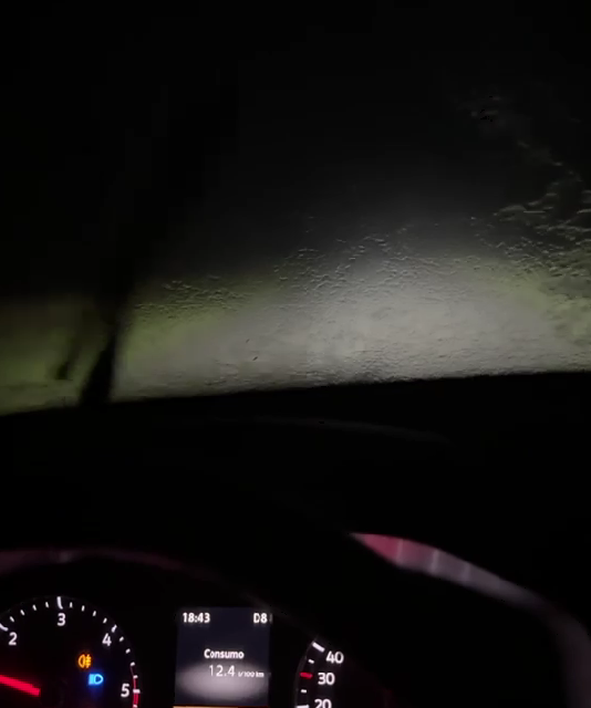 La ruta invisible: “no se ve nada” entre Pringles y Tres Arroyos (video)