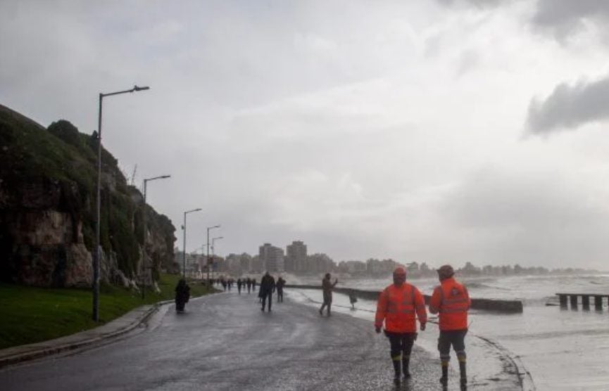 Jimena Paternoster: “las olas están destruyendo todo” en Mar del Plata