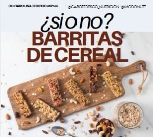 Barritas de cereal: Snack saludable que puede no serlo tanto