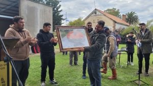 Homenaje por el Día del Encuentro de los Héroes copetonenses