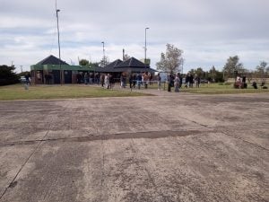 (audio-videos) Emotivo acto inaugural para recibir el arribo del primer vuelo de Humming Airways
