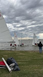 La Laguna Sauce Grande fue escenario de una nueva competencia de regatas de clase Nacional Pampero