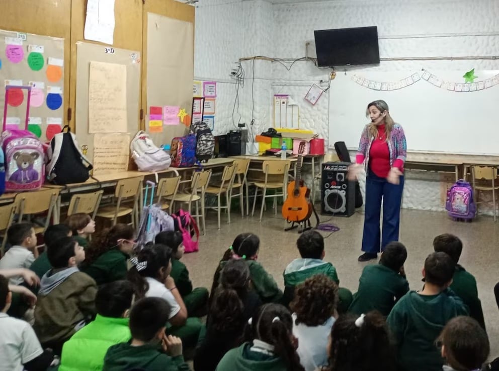 (audio) Una escuela de Hurlingham fue reconocida entre las 50 mejores del mundo por su educación para la paz