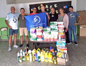 Los Bicisolidarios cerraron abril con importantes donaciones