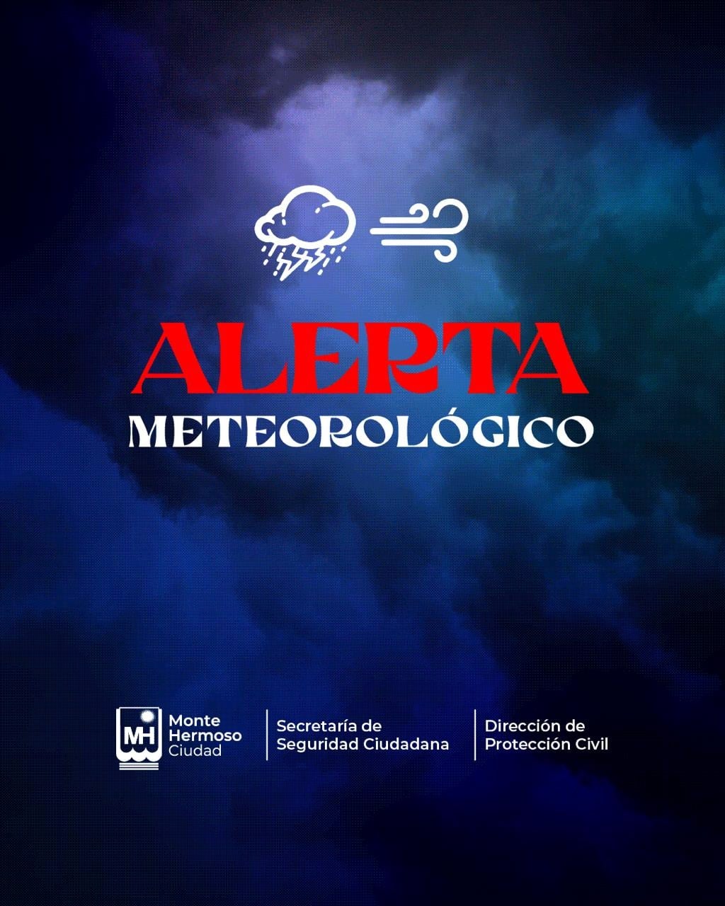 Monte Hermoso: suspenden actividades presenciales desde mediodía