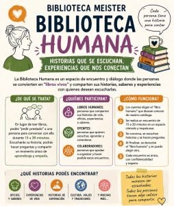 La Meister se renueva: Nueva propuesta Biblioteca Humana