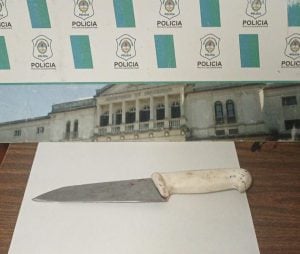 Gresca familiar en Chaves: lesionó a su cuñado con un arma blanca