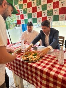 (audio) La mejor pizza: Federico Larroquet ganó la Coppa Scuola Pizzaioli