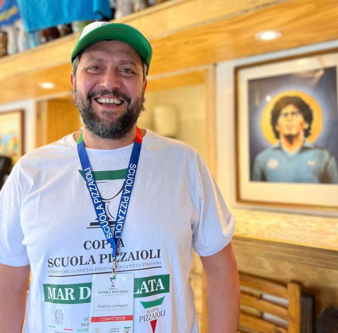(audio) La mejor pizza: Federico Larroquet ganó la Coppa Scuola Pizzaioli