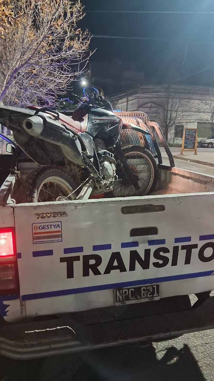 Recuperaron una moto con pedido de captura