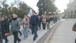 En Tres Arroyos también se marchó por el desfinanciamiento universitario (videos)