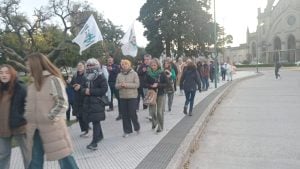 En Tres Arroyos también se marchó por el desfinanciamiento universitario (videos)