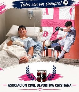(audio) “Estoy muy agradecido”: La palabra de Thomas Martínez y su madre tras la exitosa operación del arquero