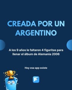 (audio) Un rosarino diseñó una app con IA para intercambiar figuritas del álbum del Mundial 2026