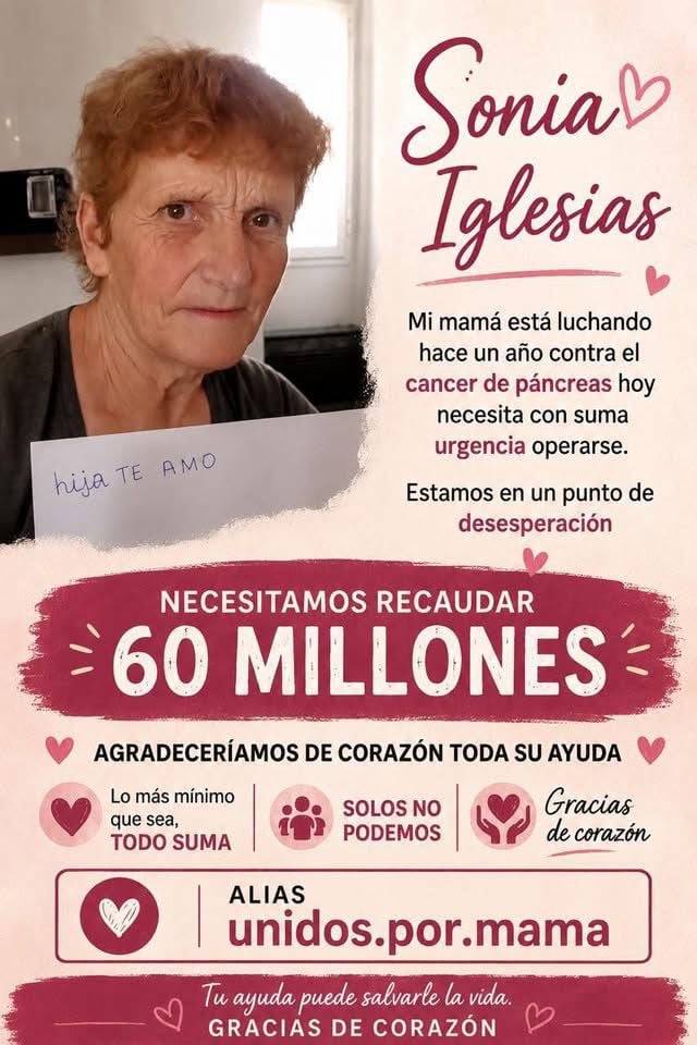 (audio y video)Unidos por mamá: Sonia necesita de todos para operarse