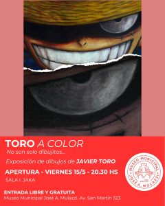 Inauguran la muestra “Toro a color” en el Mulazzi