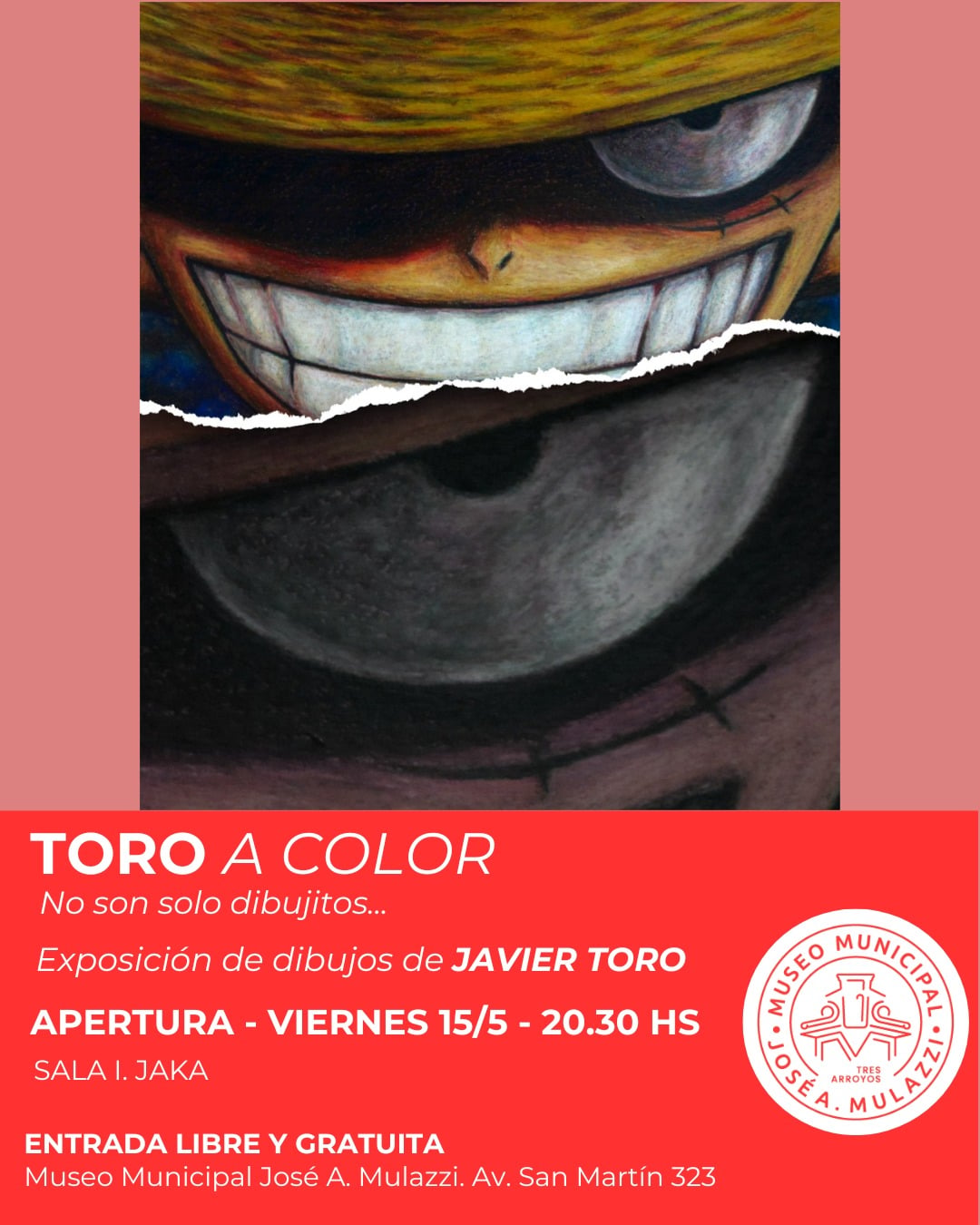 Inauguran la muestra “Toro a color” en el Mulazzi