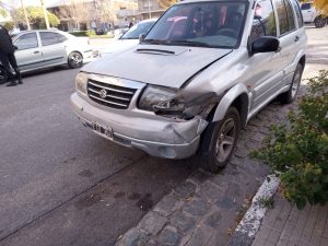 Sin lesionados en un choque en Rivadavia y 25 de Mayo