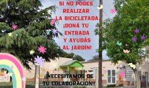 Este sábado es la bicicleteada del Jardín 916