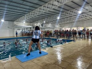 Chaves: Realizaron el encuentro Regional de Aquagym