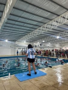 Chaves: Realizaron el encuentro Regional de Aquagym