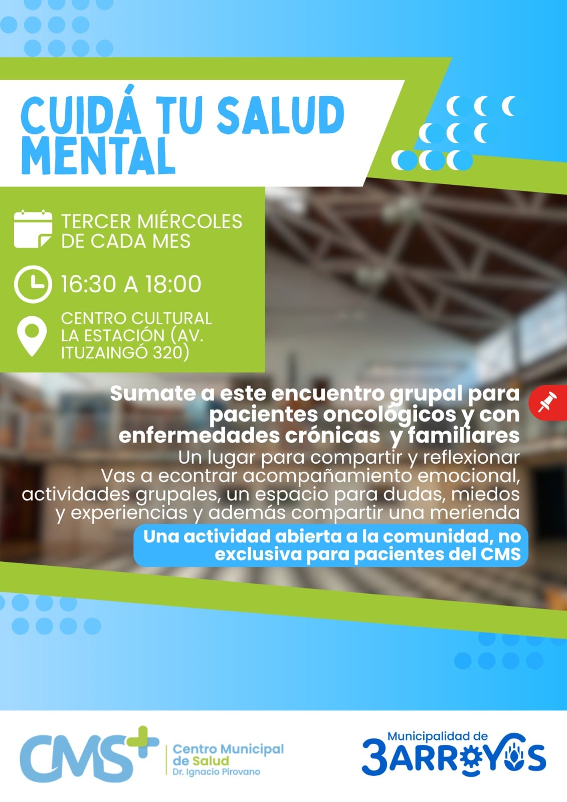 Segundo encuentro para pacientes oncológicos y con enfermedades crónicas