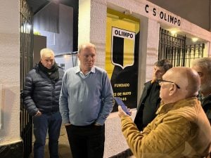 (video)Olimpo impuso el nombre de sus fundadores a la sede social