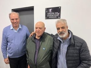 (video)Olimpo impuso el nombre de sus fundadores a la sede social