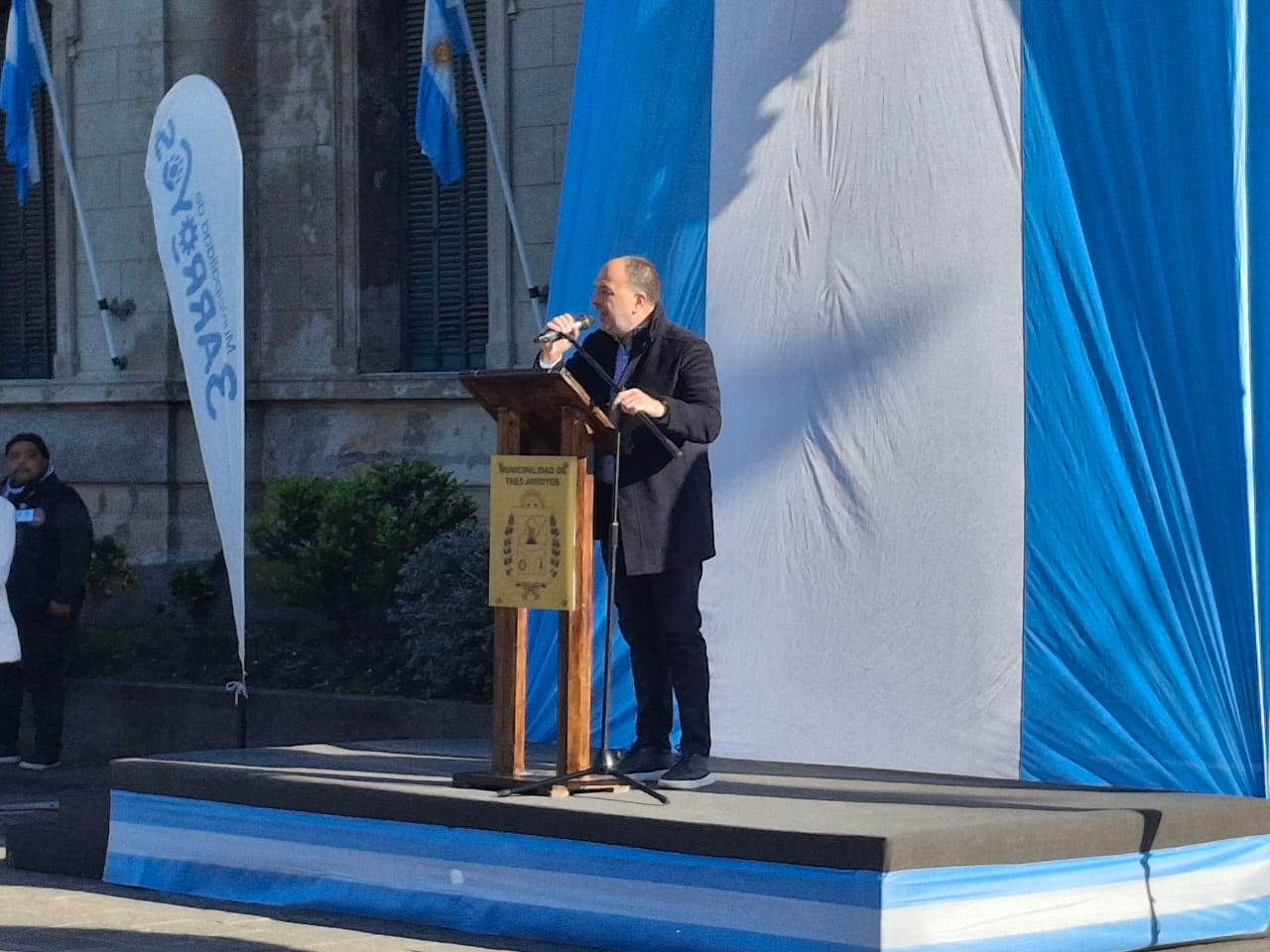 Pablo Garate acto 25 de Mayo: “Queremos un Tres Arroyos justo, igualitario y con más oportunidades”