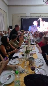 Con César Bongiovanni y en la Italiana, Olimpo festejó los 80