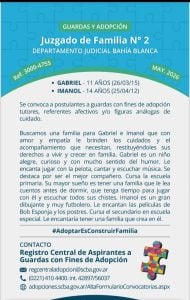 Gabriel e Imanol buscan una familia