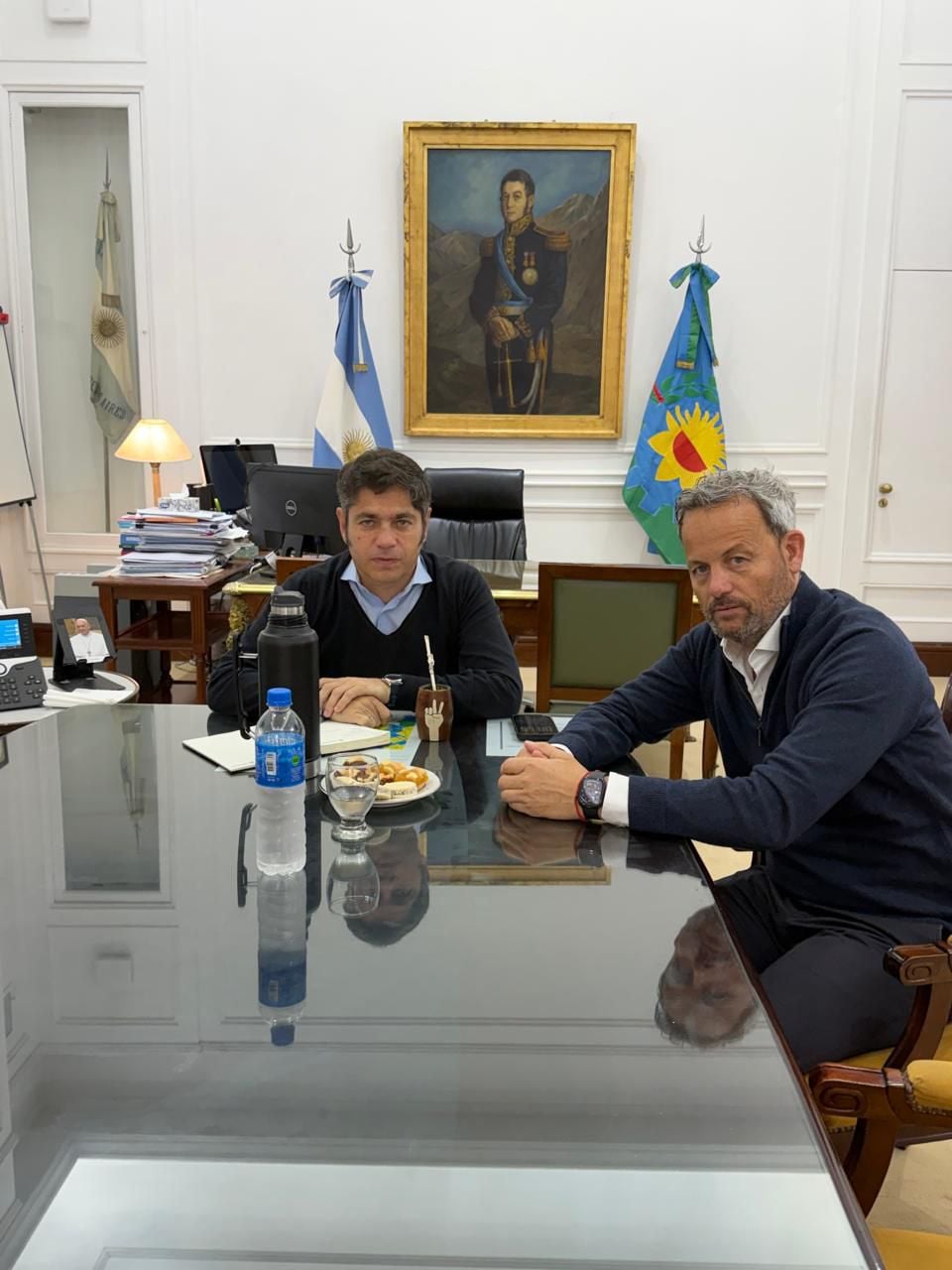 Monte Hermoso: Arranz informó a Kicillof los daños producidos por el temporal