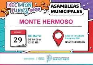 Decisión Niñez llega a Tres Arroyos