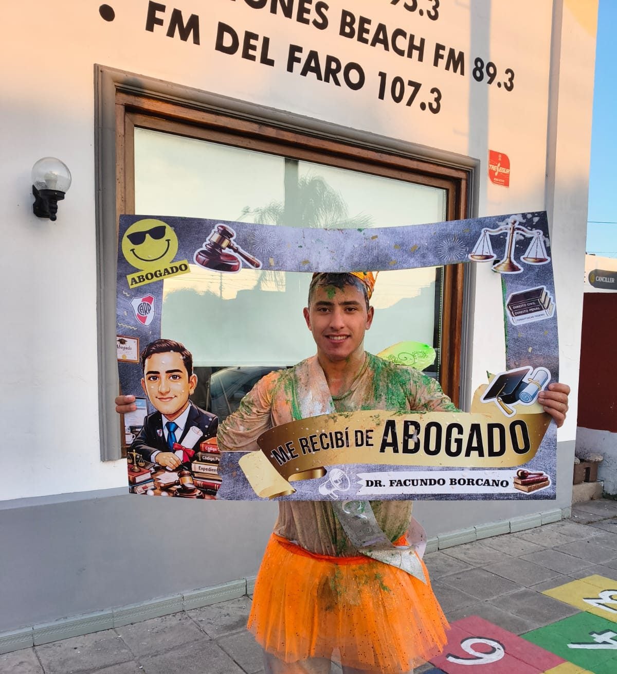 Se recibió Facundo