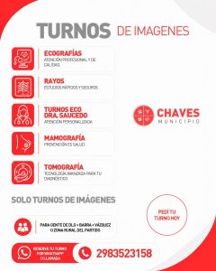 Chaves: Amplían servicios de salud y turnos para vecinos de las localidades