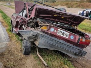 Ruta 3: seis heridos en choque en cercanías a Bahía Blanca