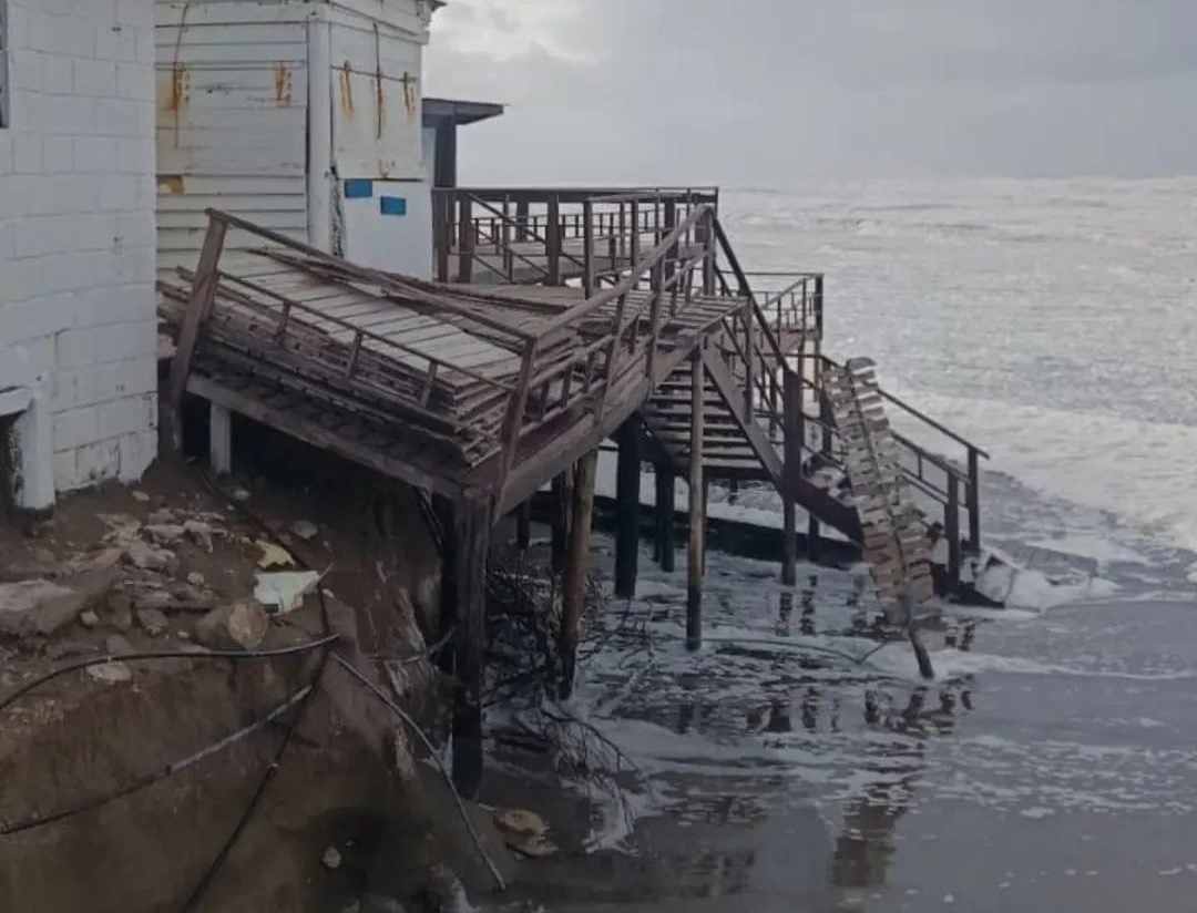 (audio)Temporal en Claromecó: “Comparado con otras localidades, el saldo es positivo”, dijo Felipe