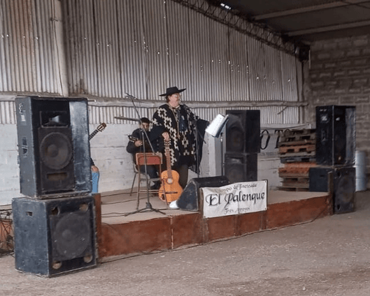 Gran acompañamiento popular al Festival Criollo en El Palenque